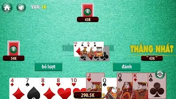 game bài tiến lên - Tiến Lên Bốn Người