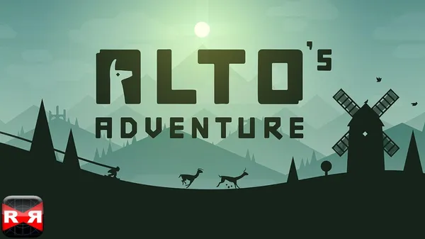 game offline iOS - Alto's Adventure