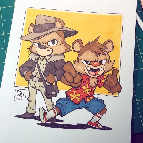 game thùng - Chip 'n Dale: Rescue Rangers