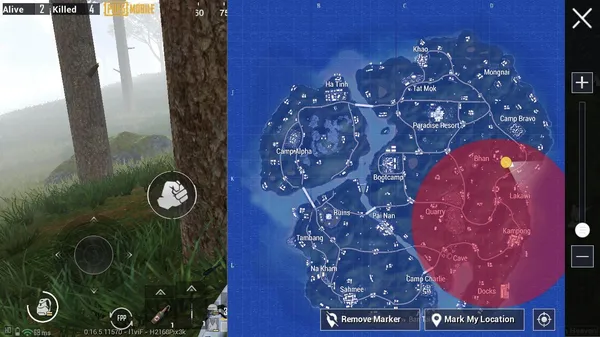 PUBG Mobile - Circle (Zone)